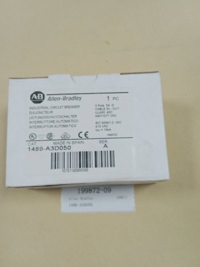 现货库存断路器	Allen Bradley/A-B	1489-A3D050 优势供应 #J