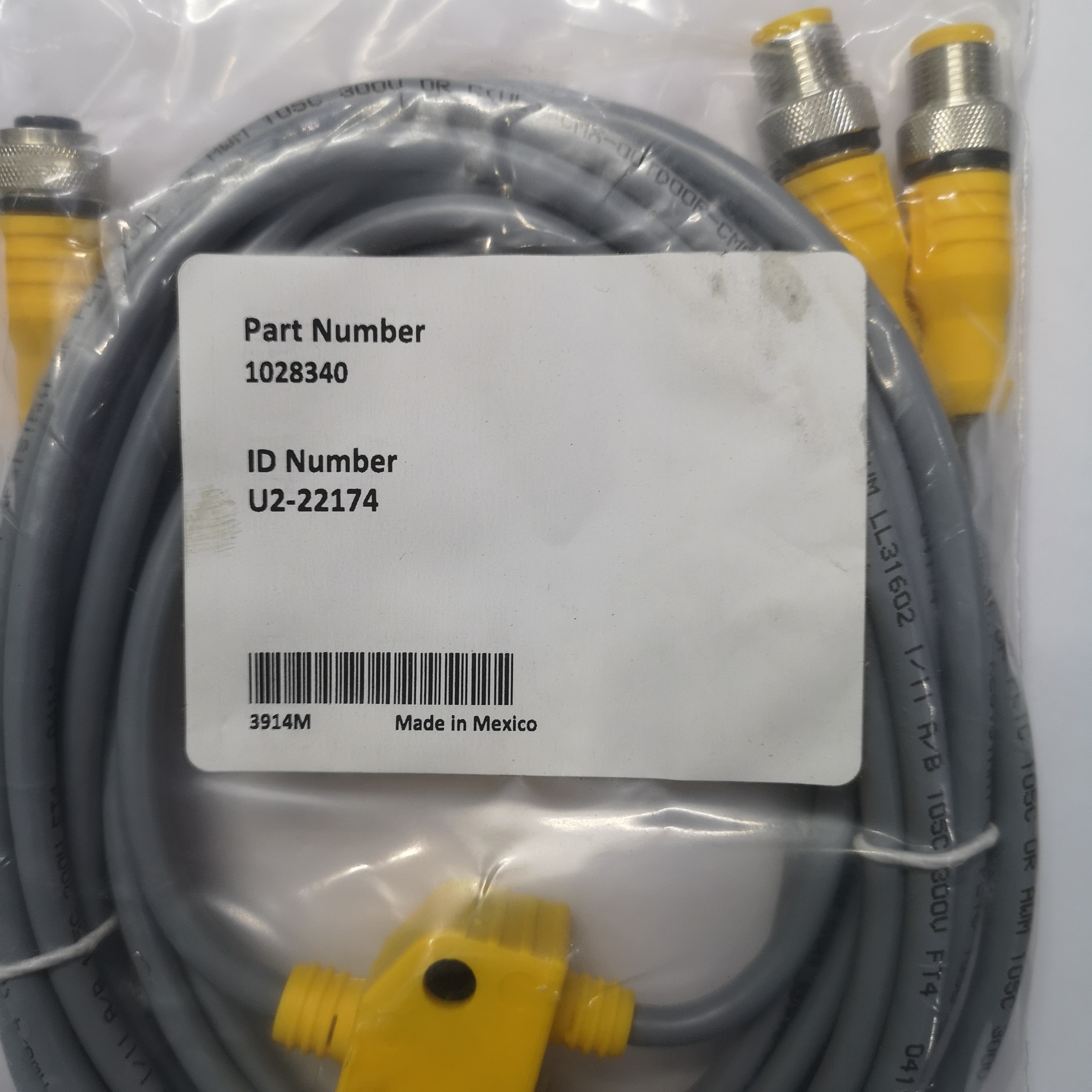 现货库存 优势供应原装Turck/图尔克 线缆 U2-22174 1028340 #L
