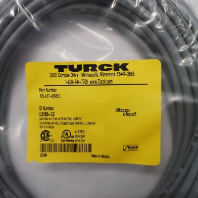 现货库存 Turck-图尔克 线缆 U2186-32 RS 4.5T-8/S653 原装正品 优势供应#A