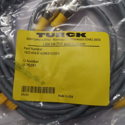 现货库存 Turck-图尔克 线缆U-70194 YBZ2-RS4.4T-4/2RK4T-0.5/0.5 原装正品 优势供应#A