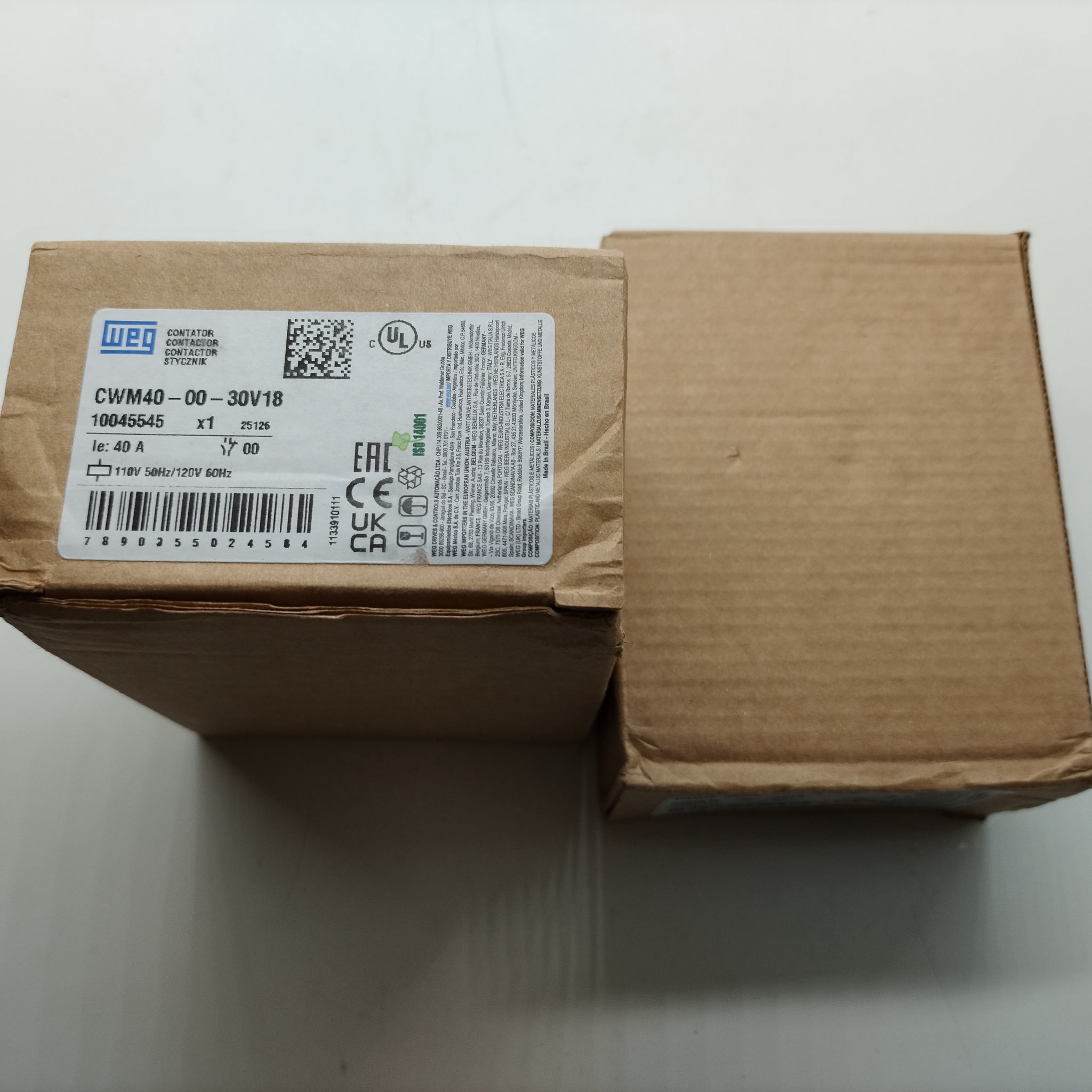 优势供应 原装全新进口 WEG/万高 开关触头 CWM40-00-30V18 #L