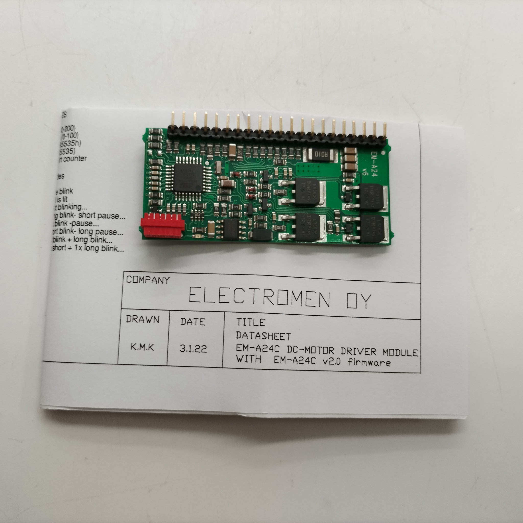 优势供应 全新原装ELECTROMEN 控制器 EM-A24C #L