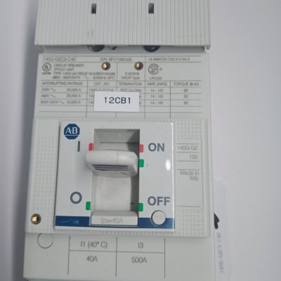 现货库存Allen Bradley断路器140G-G2C3-C40 原装正品#J