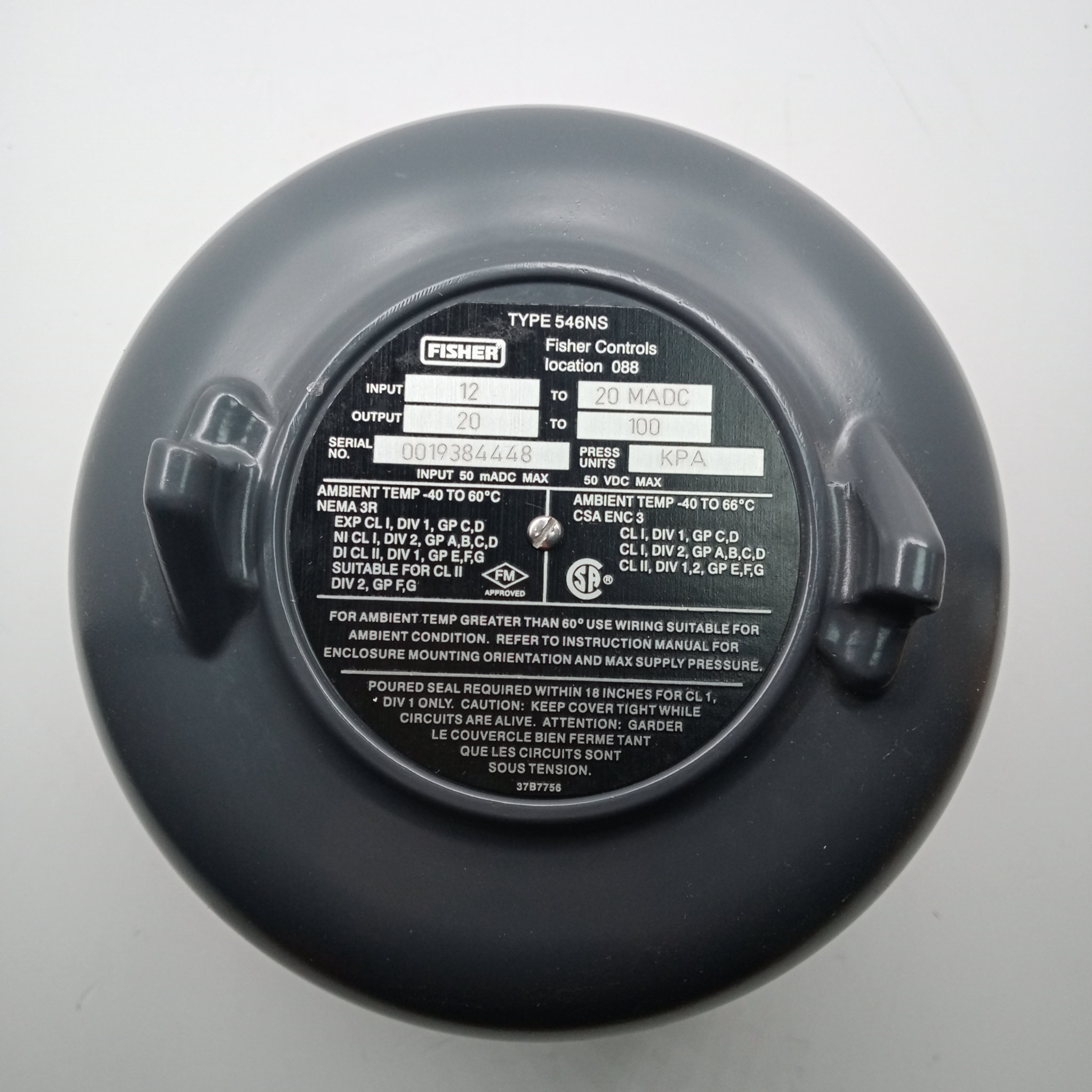 现货库存 FISHER/弗希尔 FS546-NS44 电气转换器  原装正品，优势供应#A