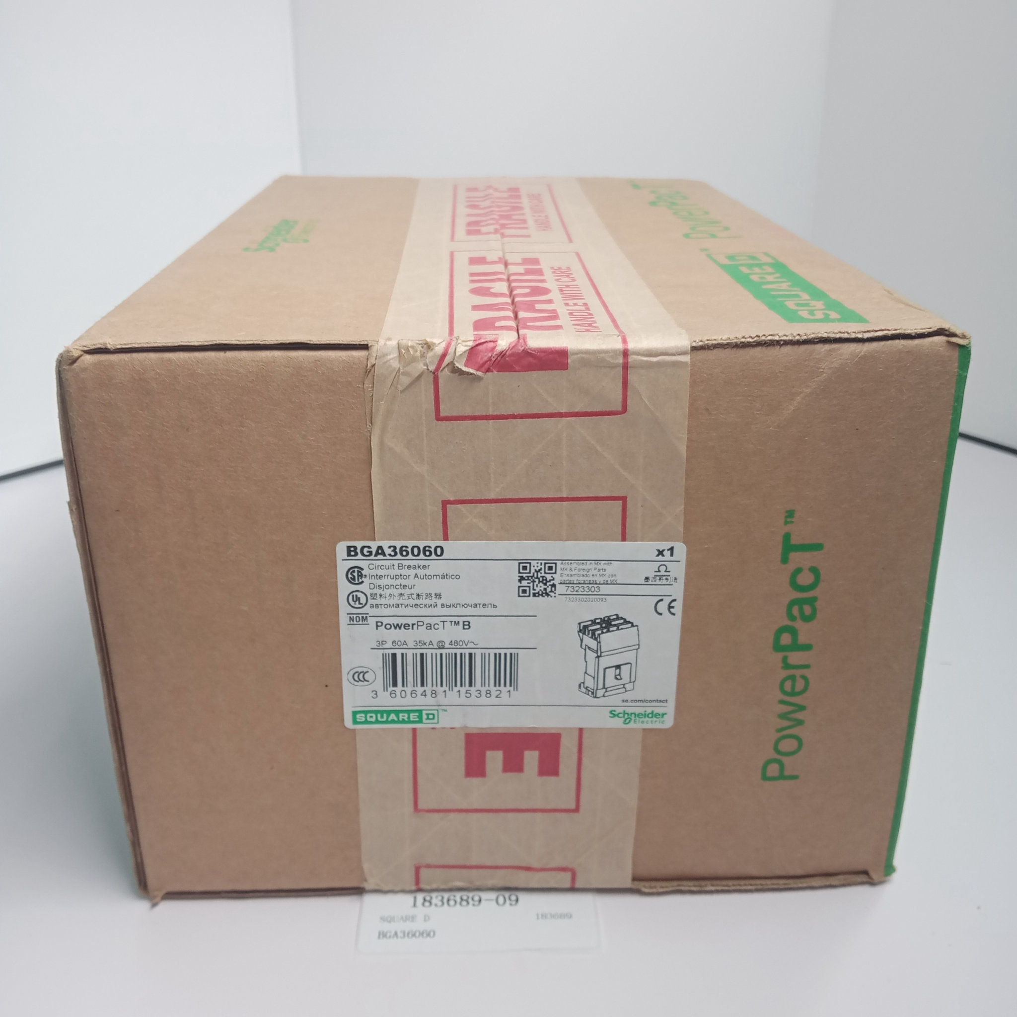 原装现货SQUARE D断路器BGA36060 优势供应 #J