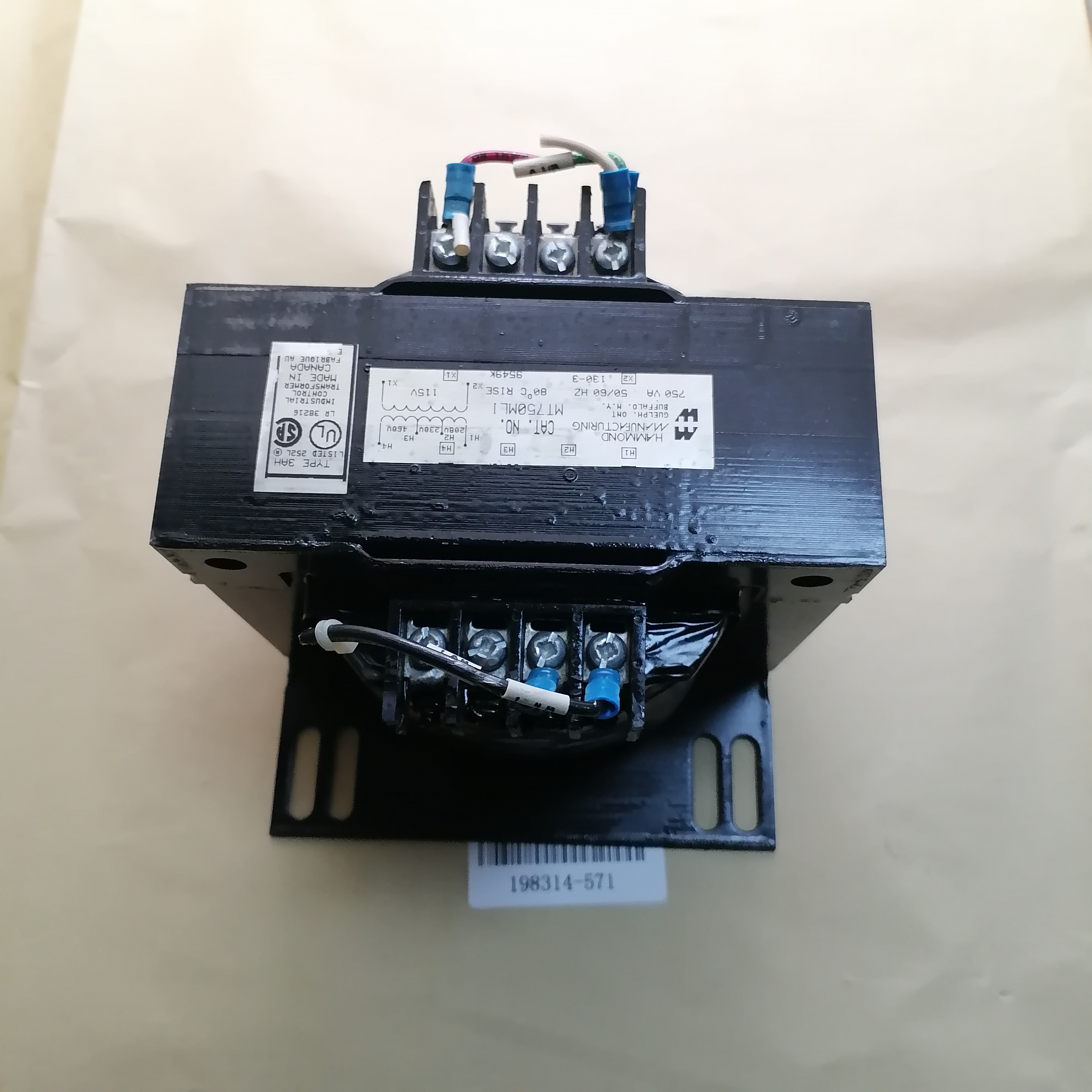 优势供应 现货库存 Hammond 变压器 MT750MLI #L
