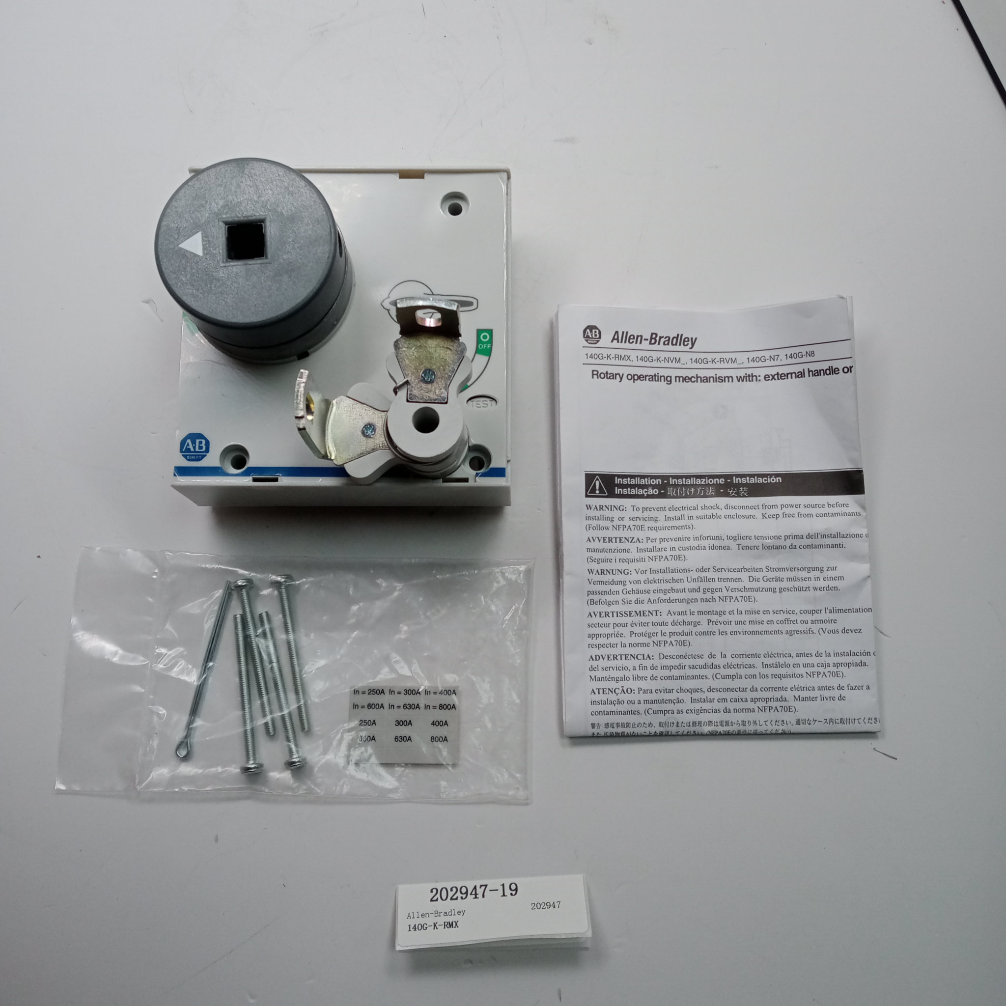 现货库存 Allen-Bradley 断路器 140G-K-RMX 原装正品 优势供应#A