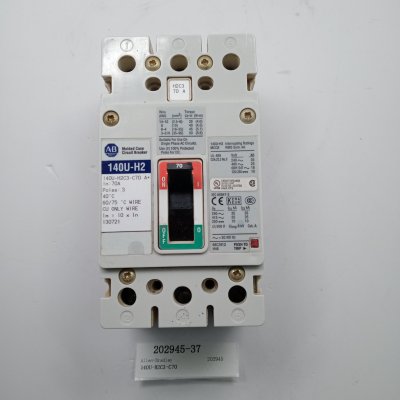 现货库存 Allen-Bradley 断路器140U-H2C3-C70 原装正品 优势供应#A