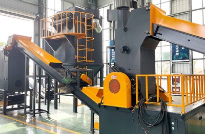 Nigeria Copper and Aluminum Radiator Crushing and Sorting Line
