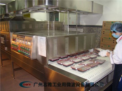  热链盒饭微波加热设备