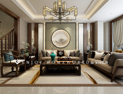 玉溪城市林语新中式别墅-380m²