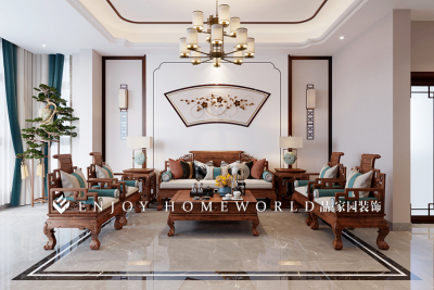 江川区云福山居新中式别墅-280㎡