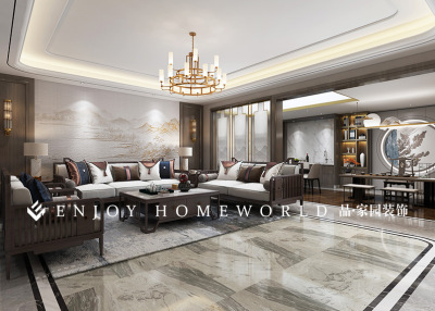 昆明云玺大宅新中式别墅-500㎡