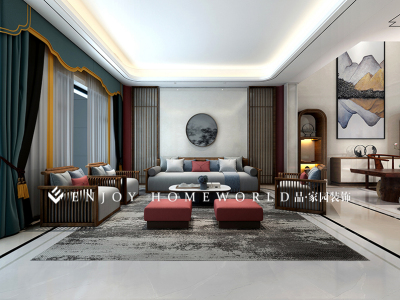 昆明云玺大宅中式别墅-500㎡