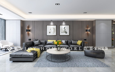 昆明河畔俊园现代单元房-180㎡