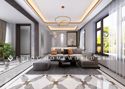 昆明伊顿庄园现代1别墅-360㎡