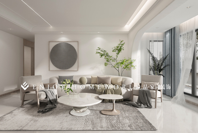 玉溪金科东方王榭现代极简单元房-100㎡