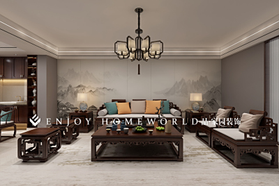 玉溪玉水金岸中式单元房-178m²