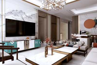 江川云福山居新中式别墅-520m²