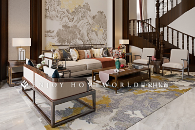 玉溪玉水金岸水云间新中式复式楼-300m²