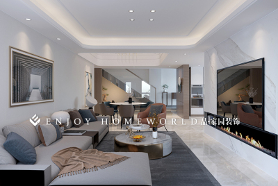 玉溪玉水金岸现代复式楼-196m²