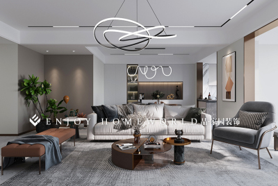 玉溪兰溪湖畔现代风格单元房-195㎡  