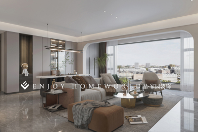 玉溪北大资源颐和翡翠府现代风格单元房-155㎡