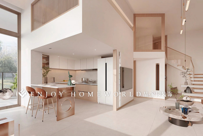 玉溪临岸三千城loft公寓现代风