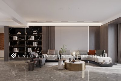 玉溪临岸三千城现代风格单元房-160m² 