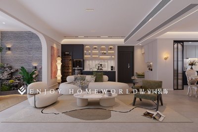 玉溪金科星台奶油混搭风单元房-117㎡