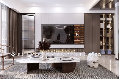 玉溪兰溪湖畔现代别墅- 257m²