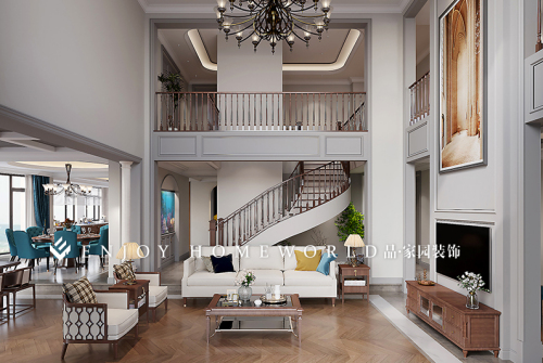 昆明彩云水榭美式别墅-450㎡