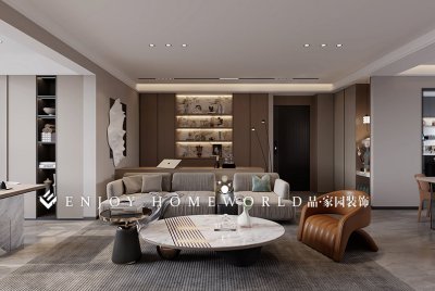 玉溪装修-金科集美星台现代轻奢单元房145㎡