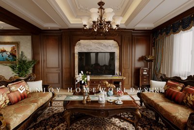 通海装修-小回村美式自建别墅186㎡