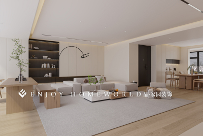 玉溪装修-红星天铂220m²现代