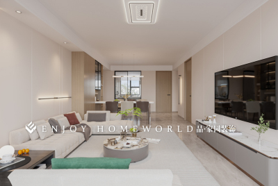 玉溪装修-中粮壹号120㎡ 现代