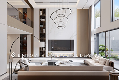 昆明装修-伯利庄园 现代 别墅 700㎡