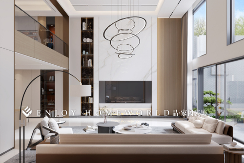 昆明装修-伯利庄园 现代 别墅 700㎡