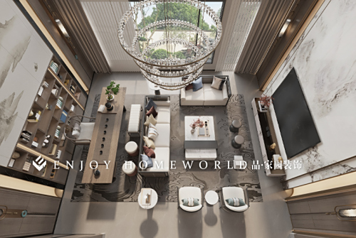 昆明装修-伯利庄园 现代 别墅920㎡