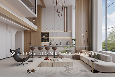 昆明装修-徳瀛华府现代休闲 220m²