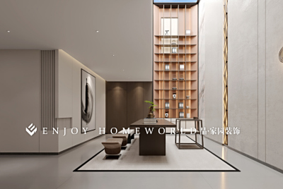 昆明装修-海东俊园别墅现代330㎡