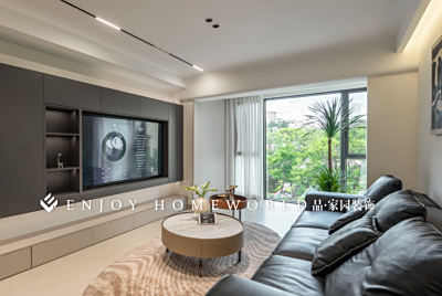 实景-金科星辰现代极简-100平