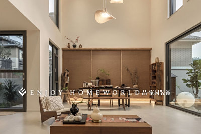 实景-富康城半山云麓侘寂风别墅