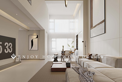 玉溪装修-山水佳园欣园现代极简438㎡