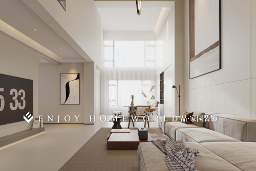 玉溪装修-山水佳园欣园现代极简438㎡