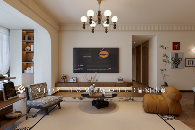 玉溪装修-澄江邦泰阳光湖岸现代简约133㎡