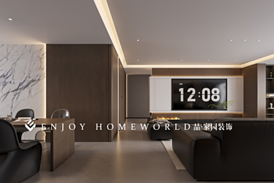 玉溪装修-金科九璋单元房165㎡现代意式