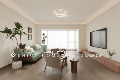 玉溪装修-东方王榭现代简约145㎡