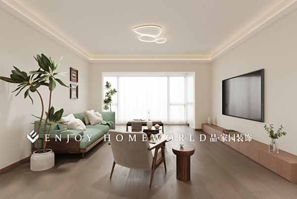 玉溪装修-东方王榭现代简约145㎡