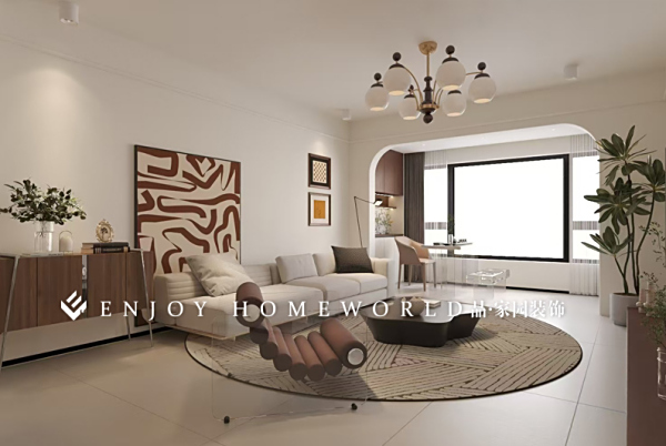 玉溪装修-新兴瑞园110㎡ 现代风